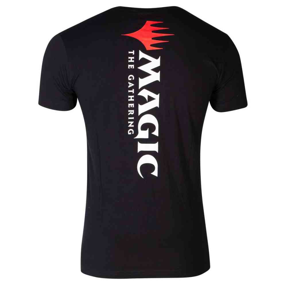 Magic The Gathering - Wizards - Logo Mens T-shirt - Black